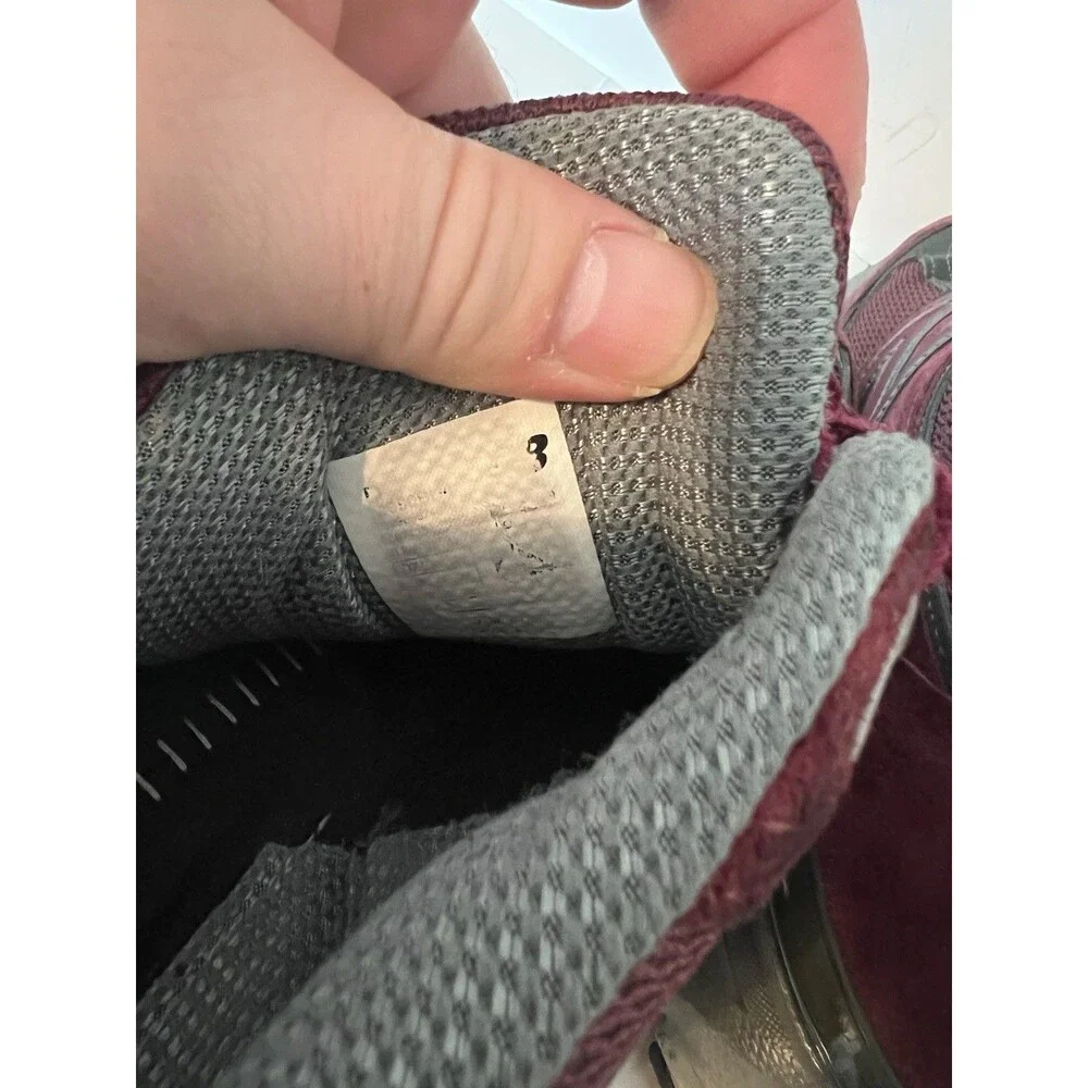 New Balance Shoes Mens 7.5 990v4 Burgundy Grey Sneakers Made in USA M990BU4 - Picture 11 of 11